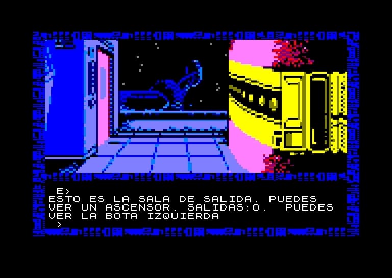 Arquimedes XXI (Amstrad CPC) screenshot 3