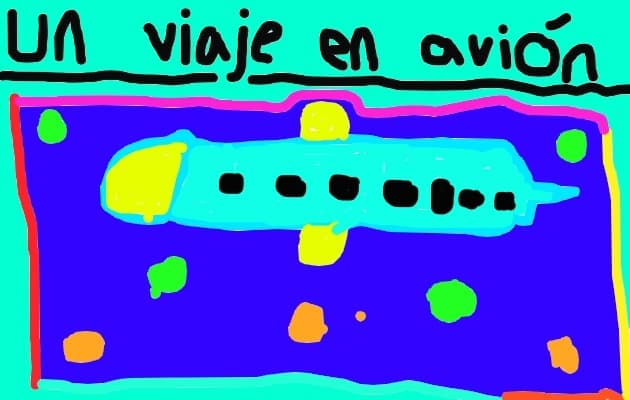 Un viaje en avión