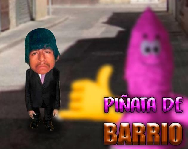 Piñata de barrio