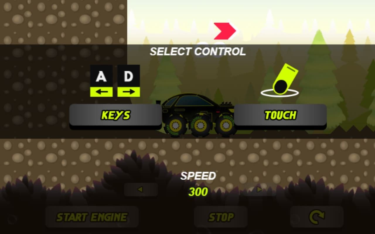 MONSTER TRUCK RUNNER