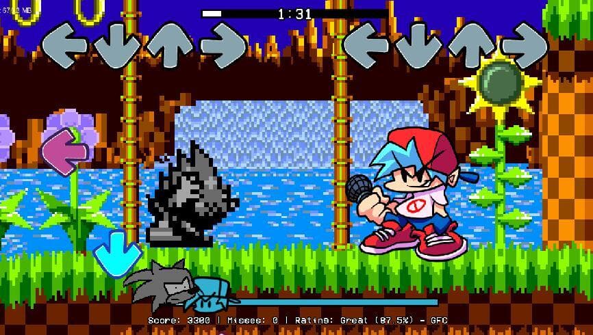Vs Gameboy Sonic (Dorkly Sonic Re-skin)
