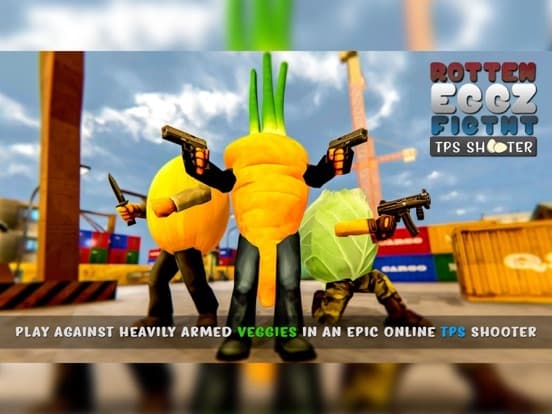 Rotten Eggz Fight: 5v5 Shooter screenshot 2
