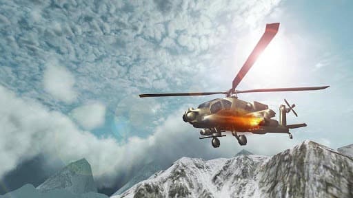 Helicopter Simulator 3D: Gunship Air Battle FULL