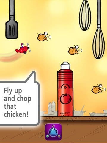 Chicken Wings - Easter Edition - chop chicken in the kitchen sky screenshot 3