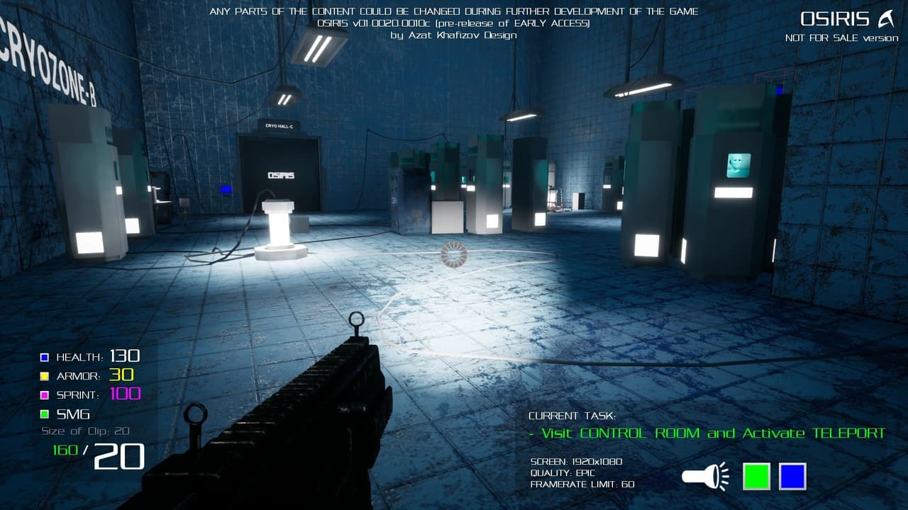 OSIRIS screenshot 4