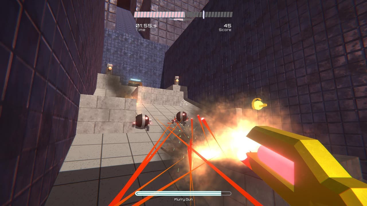 Triple Laser Death March screenshot 6
