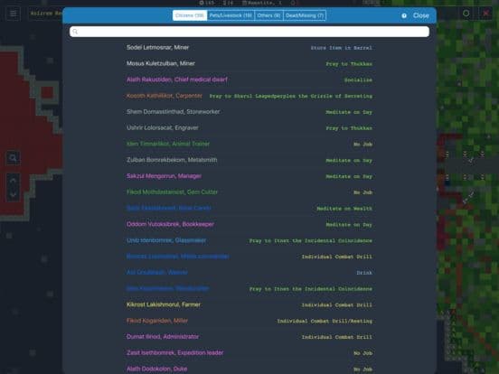 Dwarf Fortress Remote screenshot 6