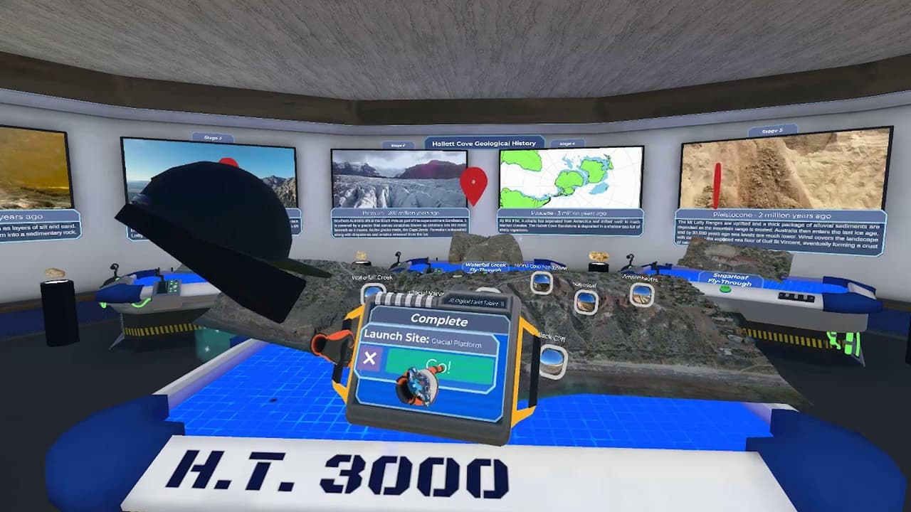 Beyond the Ice: An Immersive VR Geo-Challenge screenshot 2