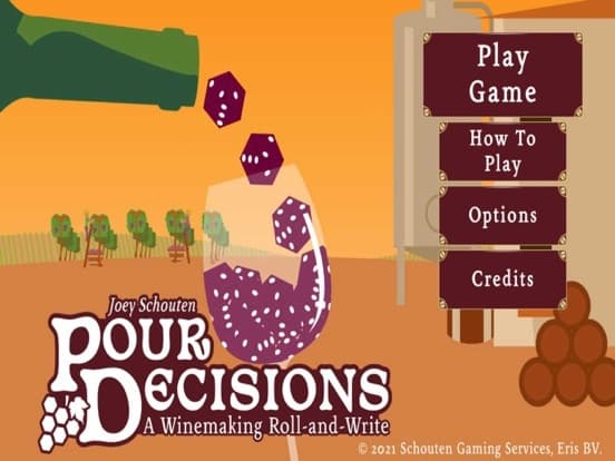 Pour Decisions: A roll & write screenshot 2