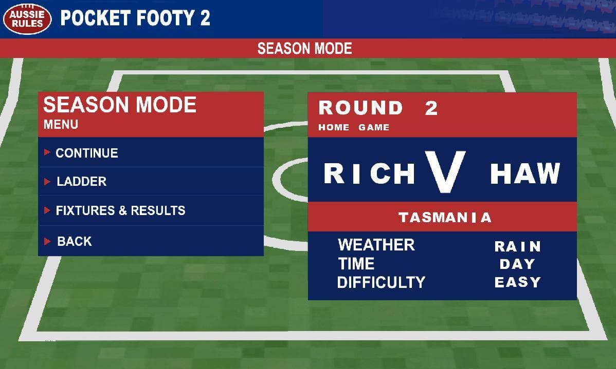 Aussie Rules Pocket Footy 2 screenshot 5