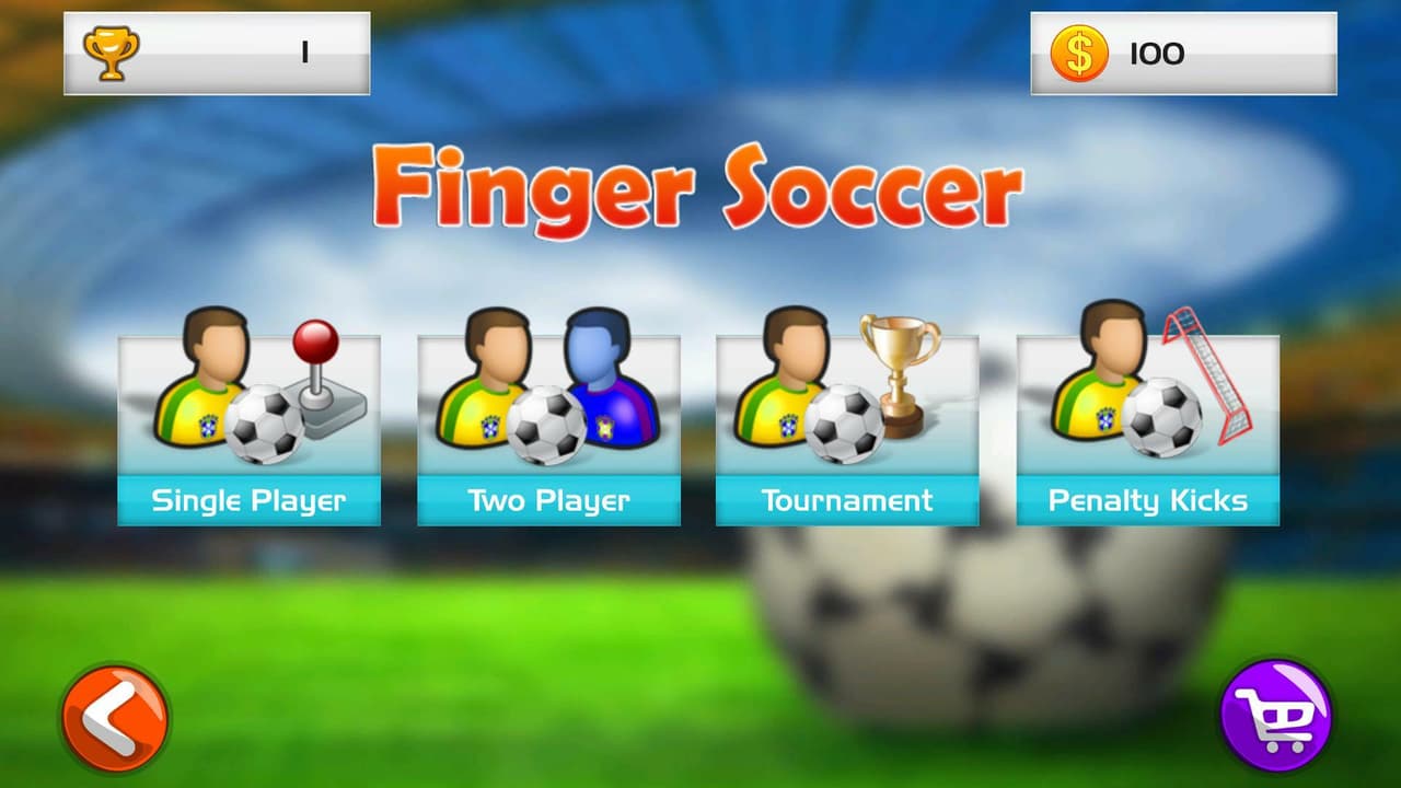 Finger Soccer Game screenshot 2