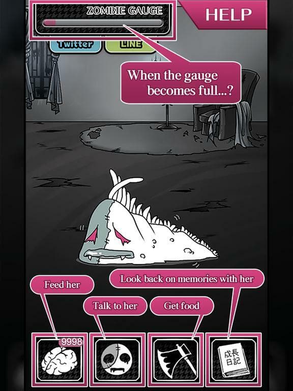 ZombieGirl-Zombie growing game screenshot 4