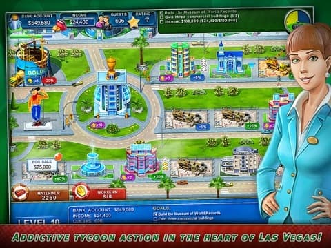 Hotel Mogul: Las Vegas HD Lite screenshot 2