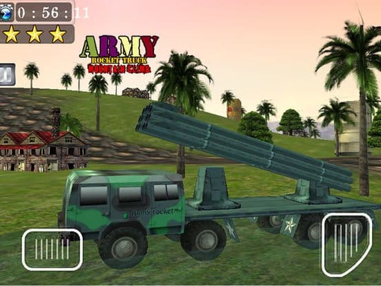 Army Rocket Truck Mountain Climb screenshot 4