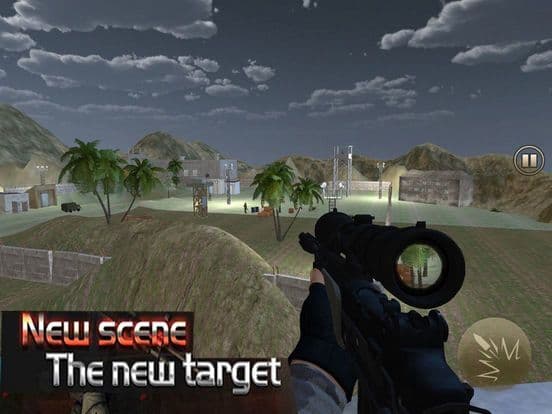 Army Sniper Pro: Gun War Actio screenshot 2