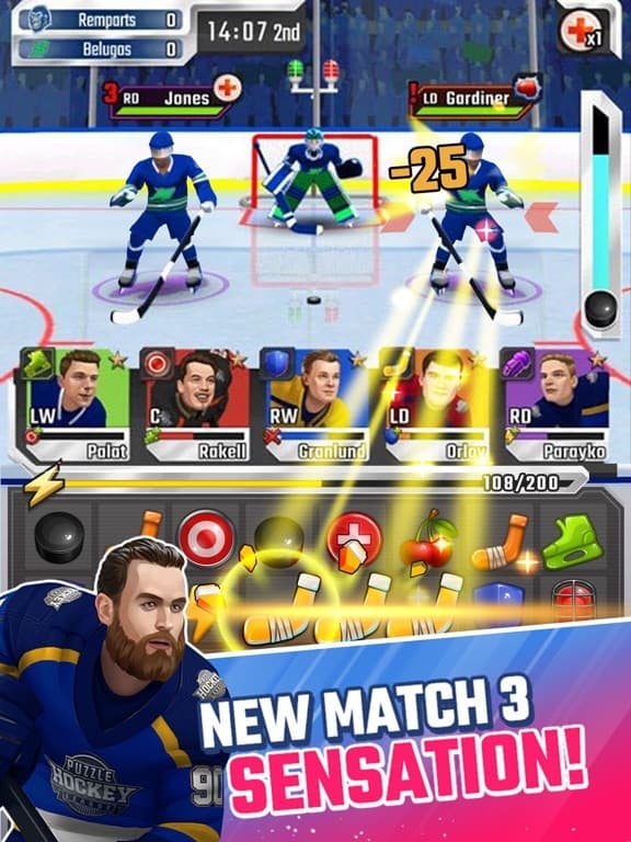 Puzzle Hockey screenshot 2