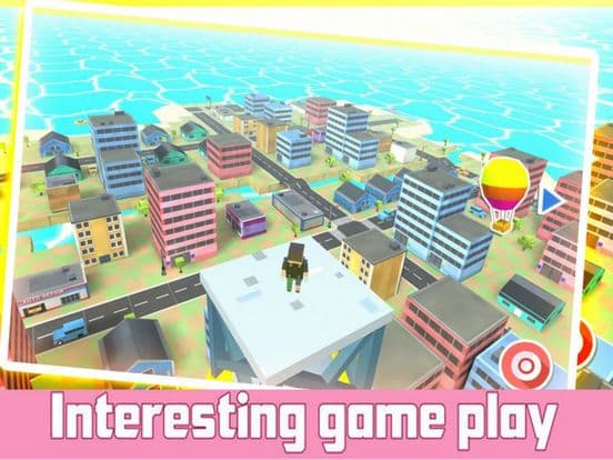Block Man run City 3D screenshot 2