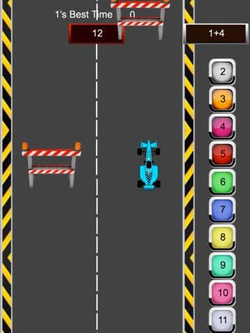 Math Racer HD - Addition screenshot 5
