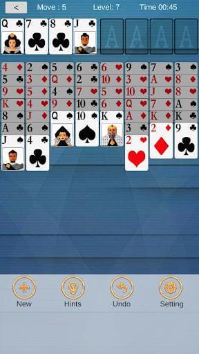 FreeCell Solitaire: 300 levels screenshot 6