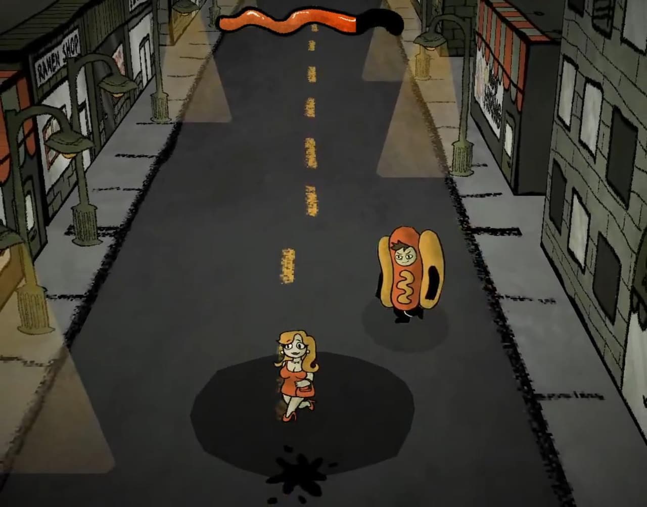 Hotdog Mans Delicious Intent: A Stealth Advertising Campaign for Ghost Pepper Frankfurters
