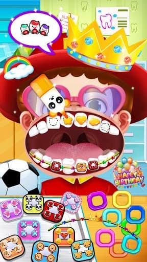 Crazy dentist games with surgery and braces screenshot 5