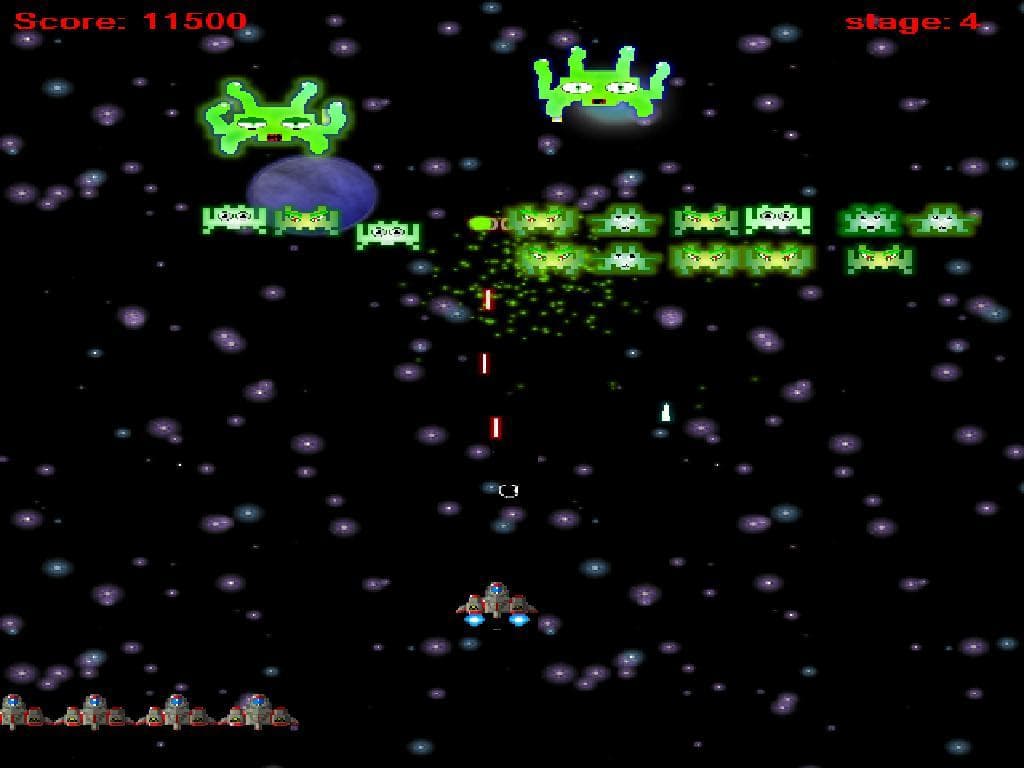 Space Invaders (itch) (spiralbits) screenshot 3