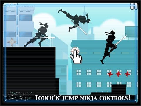 Ninja Parkour Dash 2: Escaping Vector Samurai Shurikens Fight screenshot 4