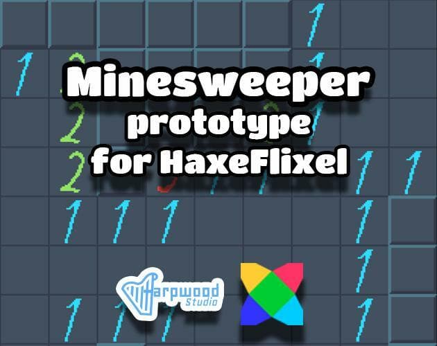 Minesweeper prototype for HaxeFlixel