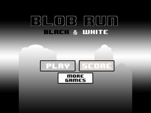 Blob Run: Black and White Edition screenshot 3