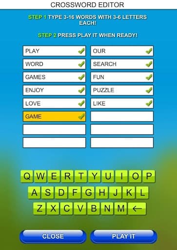 Free Crosswords