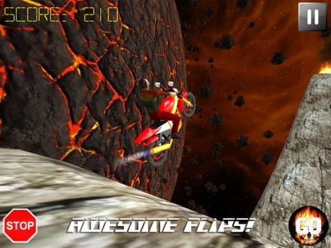 Hell Rider - Extreme Bike Stunts Free screenshot 3