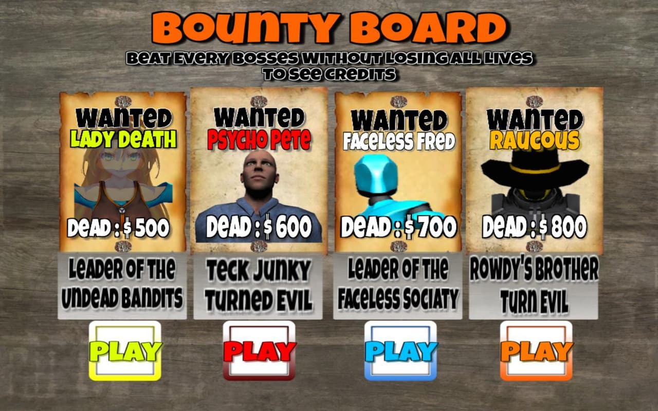 Rowdy The Head Hunter (windows version) screenshot 5