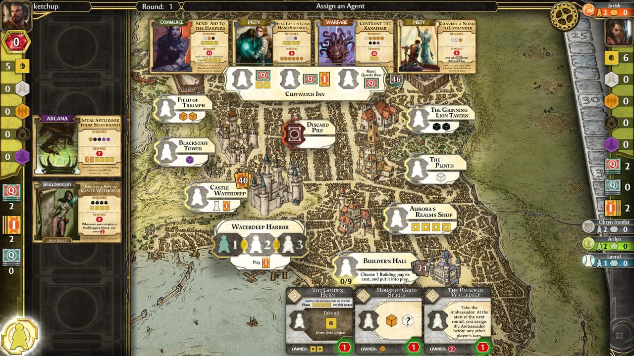 D&D Lords of Waterdeep screenshot 3