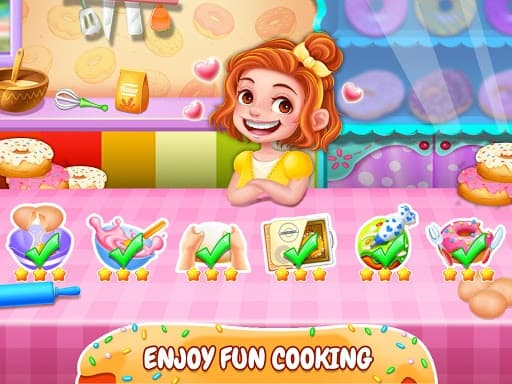 Crazy Donut Cooking Chef - Deep Fried Food Maker screenshot 5