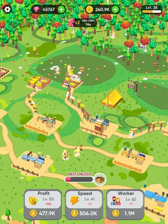 Idle Lumber Mill screenshot 5