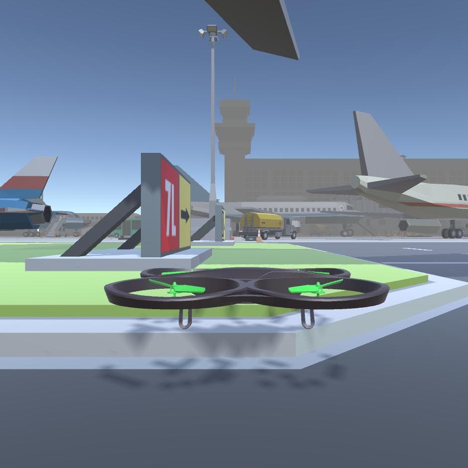 Drone Simulator (itch) (Sorata) screenshot 3