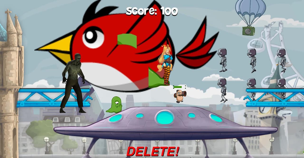 The #BROKEN Side-Scroller screenshot 2