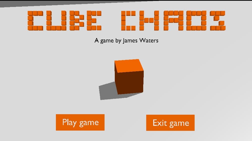 Cube Chaos (James)