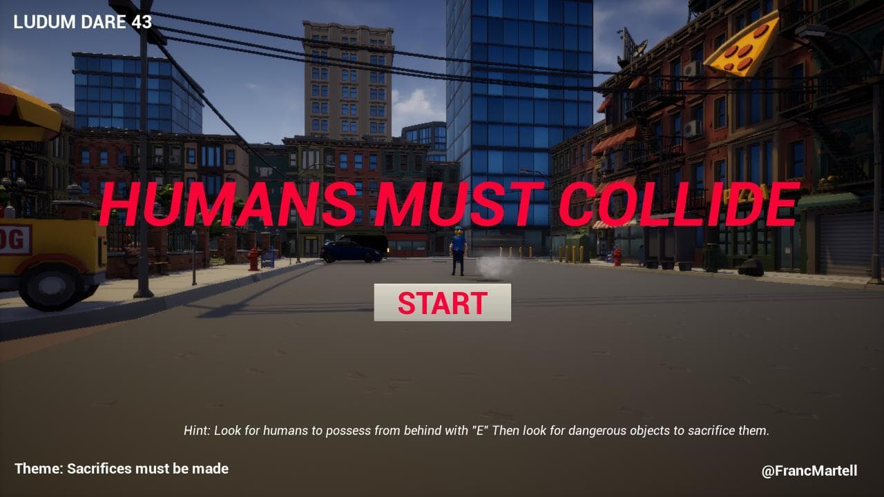 HUMANS MUST COLLIDE screenshot 3