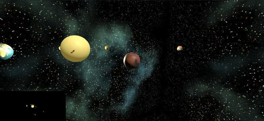 Solar System Project (neildavi) screenshot 4
