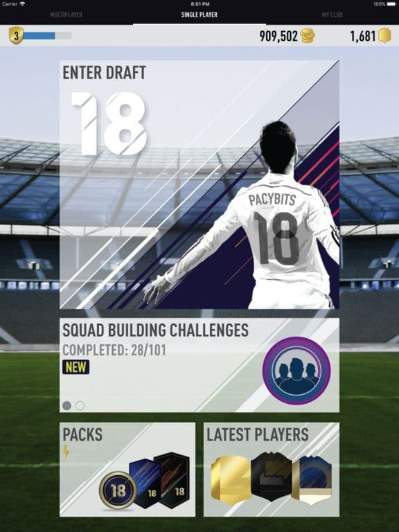FUT 18 DRAFT by PacyBits screenshot 2