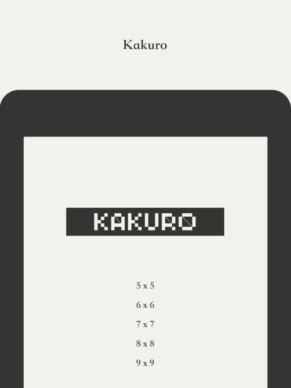 Kakuro Paper screenshot 6