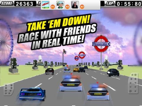 Cop Chase Car Race Multiplayer Edition 3D FREE - By Dead Cool Apps screenshot 3