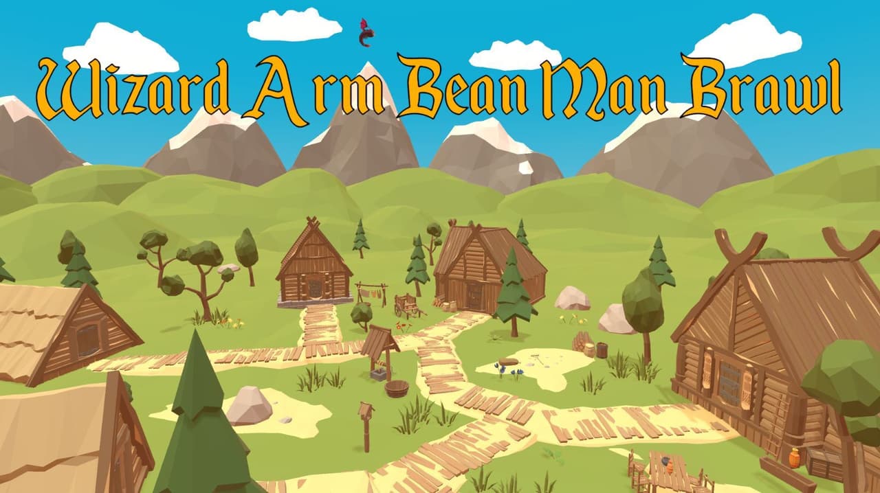 Wizard Arm Bean Man Brawl screenshot 2
