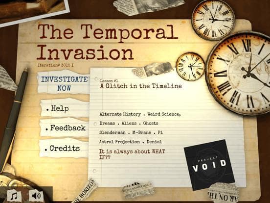 The Temporal Invasion: Case #1 screenshot 2