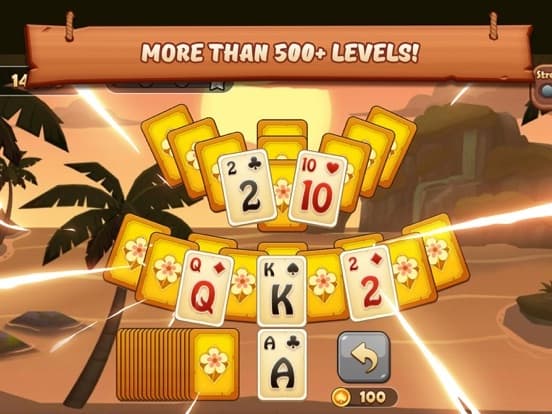 Solitaire Tripeaks - Voyagers screenshot 2