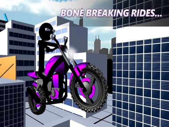 Stickman Motorcycle 3D