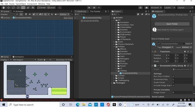 2d Platformer (thorn217)