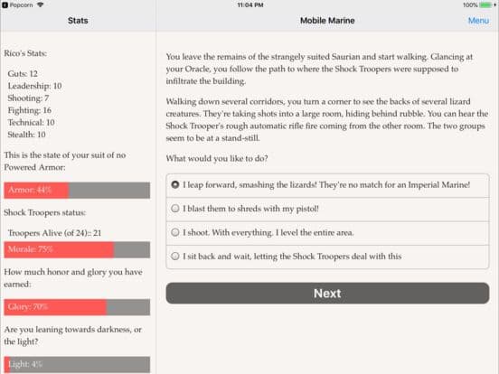 Mobile Armored Marine screenshot 4