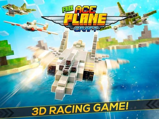 Ace Plane Craft Free | Fighter Simulator Game For Kids screenshot 2